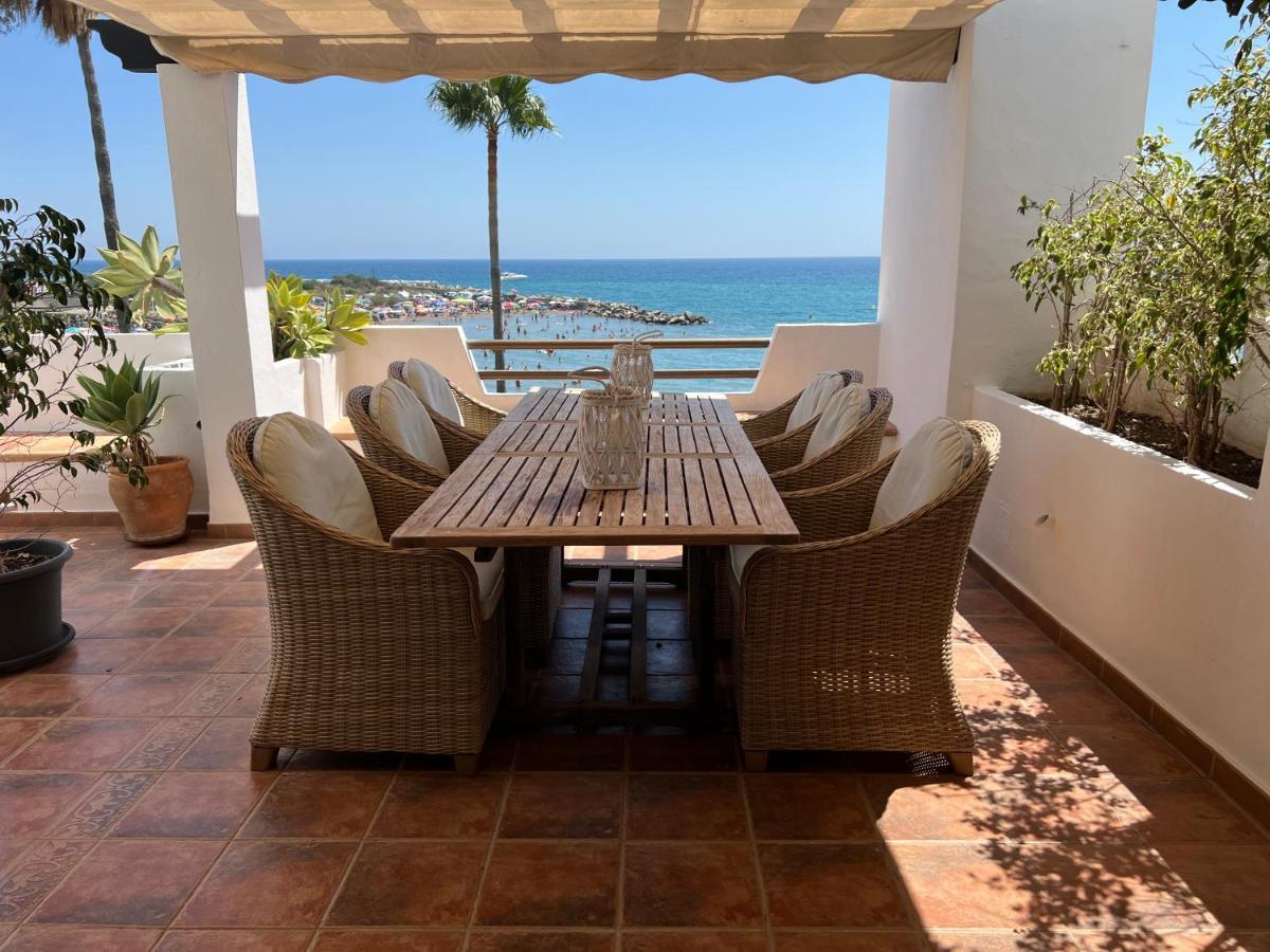 Playa Cristo Amazing Beach Terrace Appartment Эстепона Экстерьер фото
