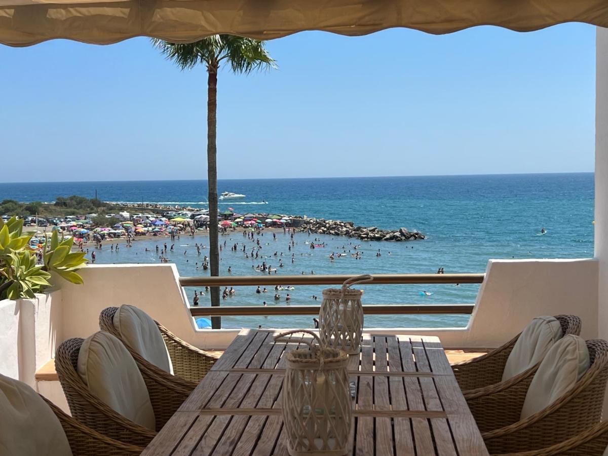 Playa Cristo Amazing Beach Terrace Appartment Эстепона Экстерьер фото