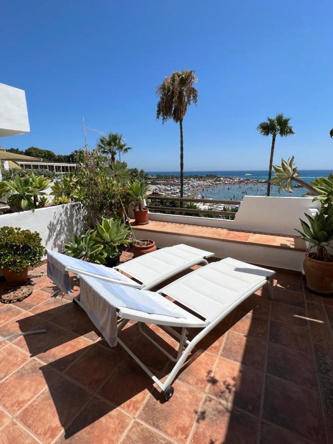Playa Cristo Amazing Beach Terrace Appartment Эстепона Экстерьер фото