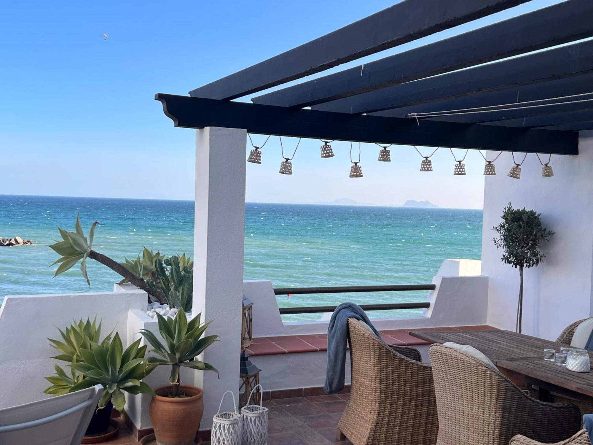 Playa Cristo Amazing Beach Terrace Appartment Эстепона Экстерьер фото